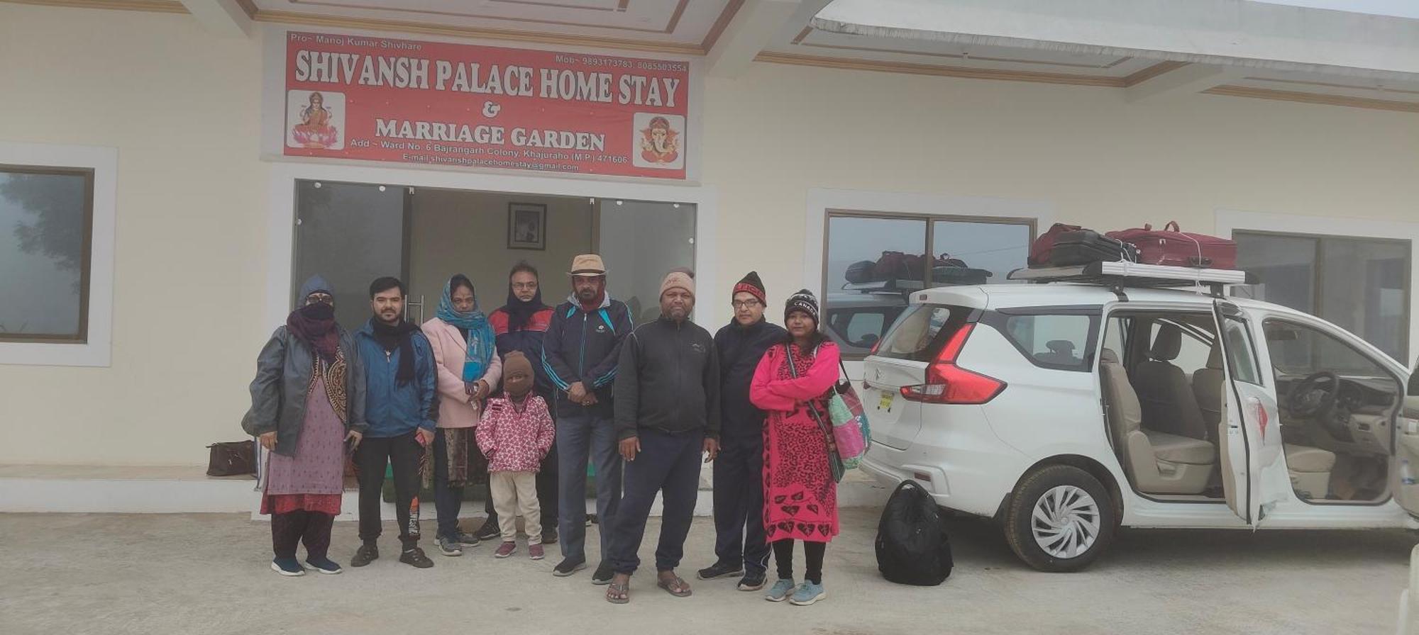 Shivansh Palace Homestay & Marriage Garden Khajurāho Buitenkant foto